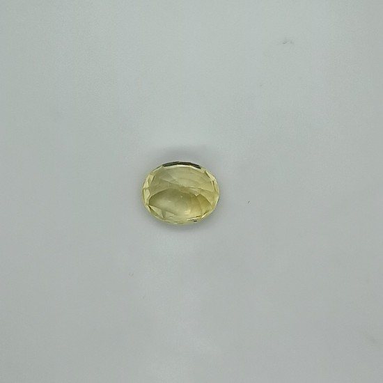 Yellow Sapphire (Pukhraj) 10.49 Ct Certified